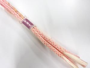 未使用品　正絹　手組帯締め